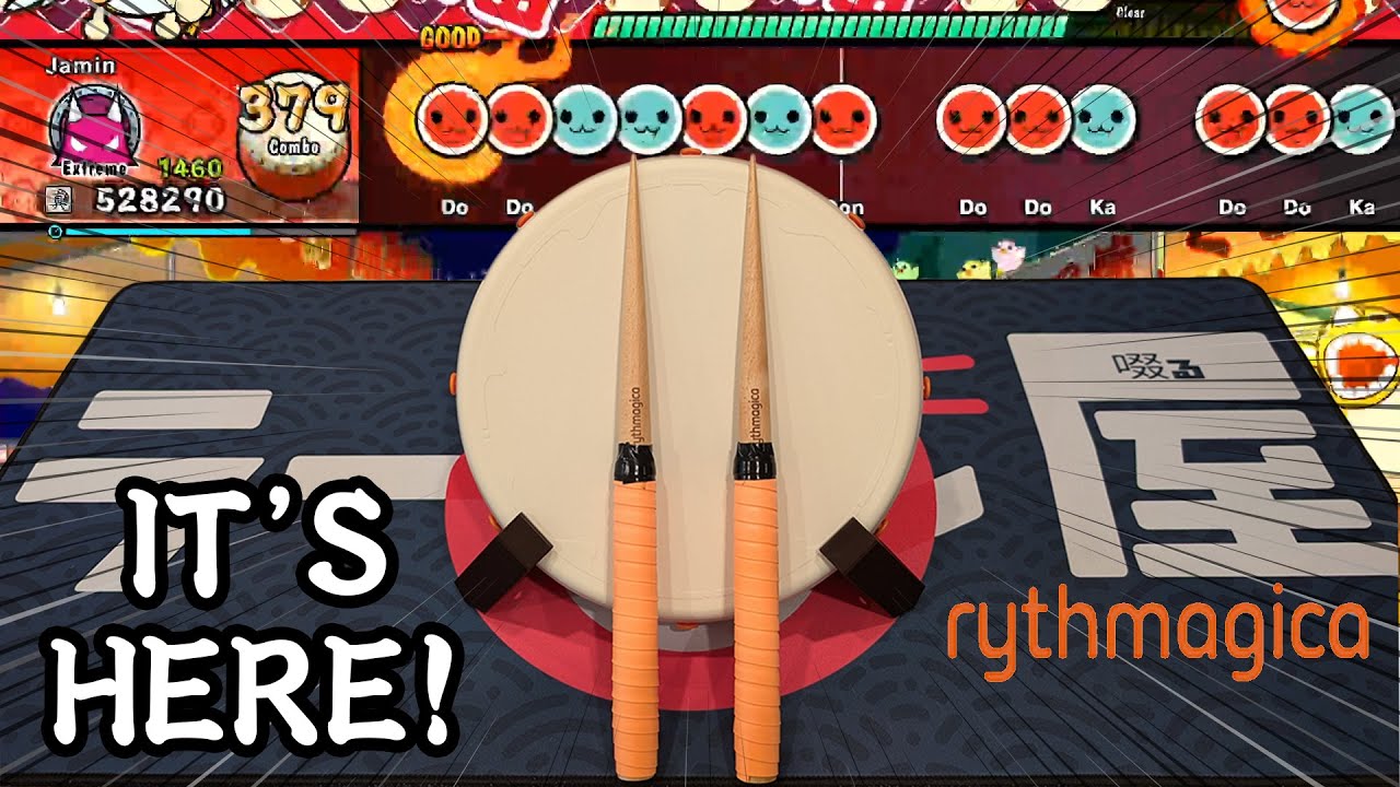 2024年！新作の太鼓コントローラー！tdc10 rythmagica Pro Taiko Drum
