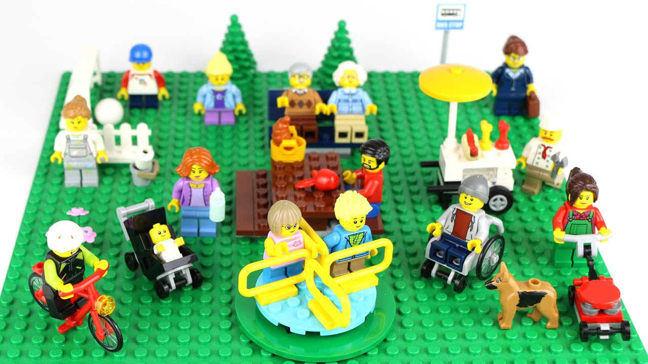 LEGO City Fun in the Park - REVIEW People Pack (60134) - YouTube