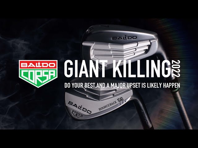 Bring about an upset! / 2022 BALDO CORSA IRON & WEDGE SERIES - YouTube