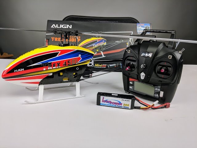 Align T-Rex 450LP (A)RTF Helicopter | Unboxing & Quick Assembly