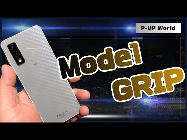 Mode1 GRIP: A smartphone designed for easy grip - YouTube