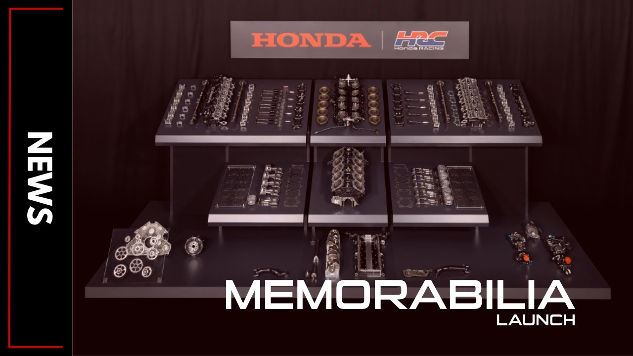 セナが使用した最後のHonda V10エンジンをオークションに出品 | Honda