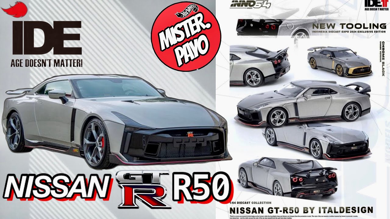 Inno64 Nissan GT-R50 by Italdesign IDE 11 Indonesia Diecast Expo
