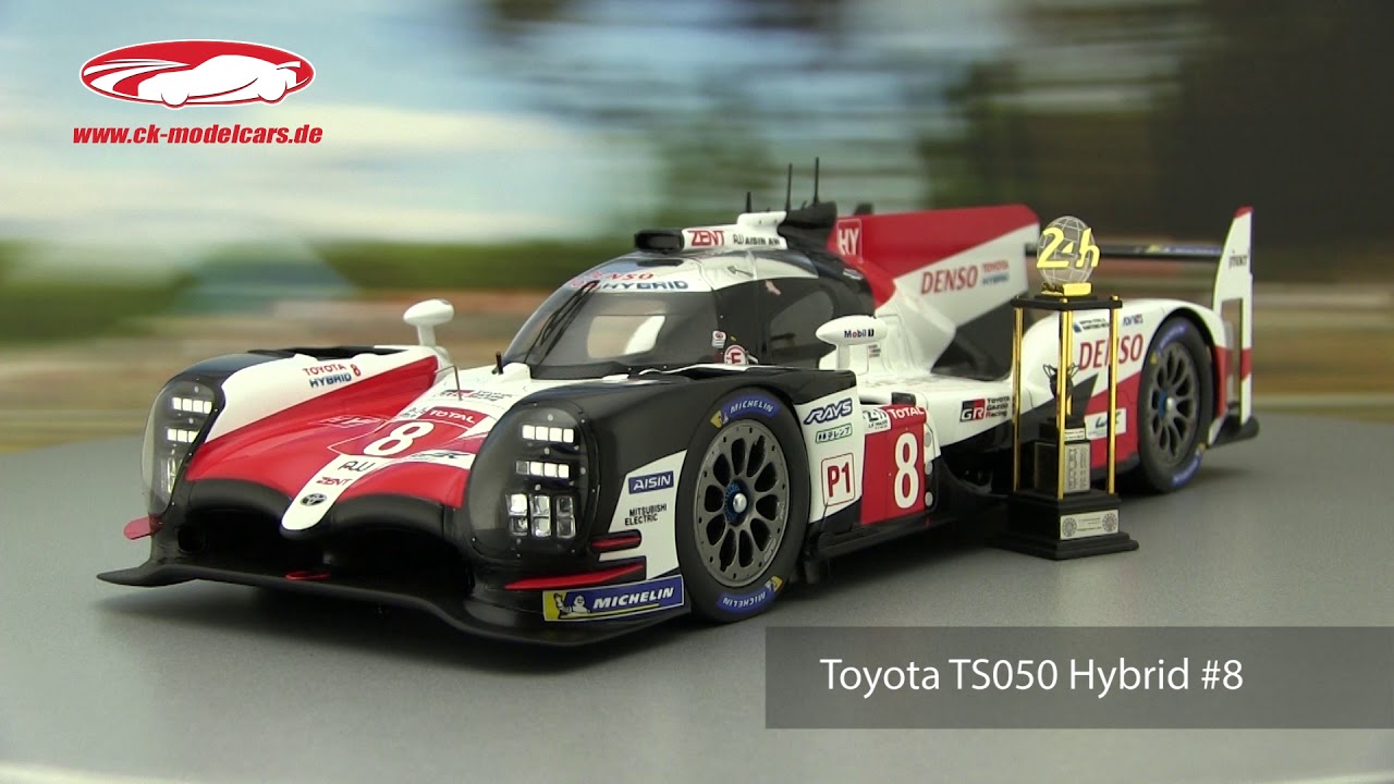 Toyota and the modelcars to the victory of Le Mans