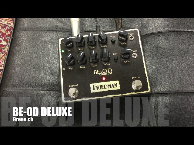 FRIEDMAN BE-OD DELUXE【新製品】 - YouTube