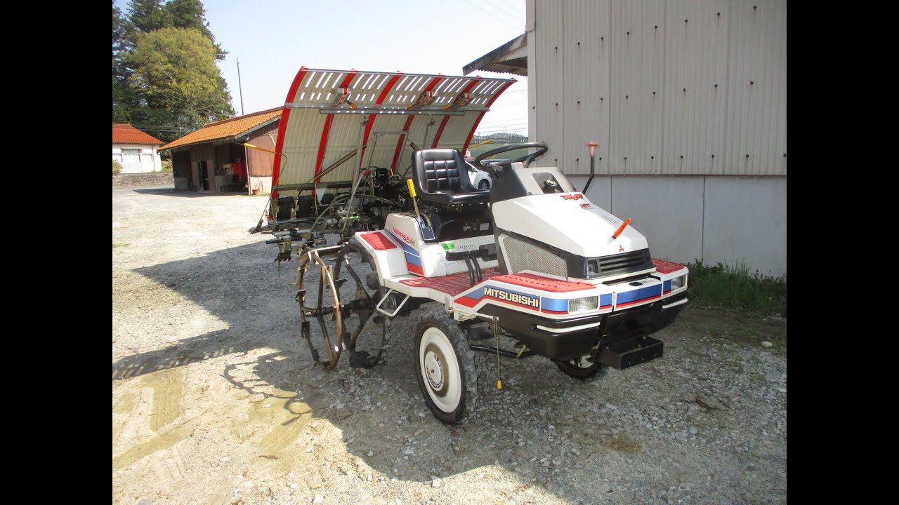 訳あり品＊三菱 乗用型田植機 MPR55H マイレディ 5条植 ロータリー式