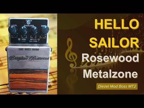 Boss Metal Zone MT2 Diezel Mod (Hello Sailor Effects) - YouTube