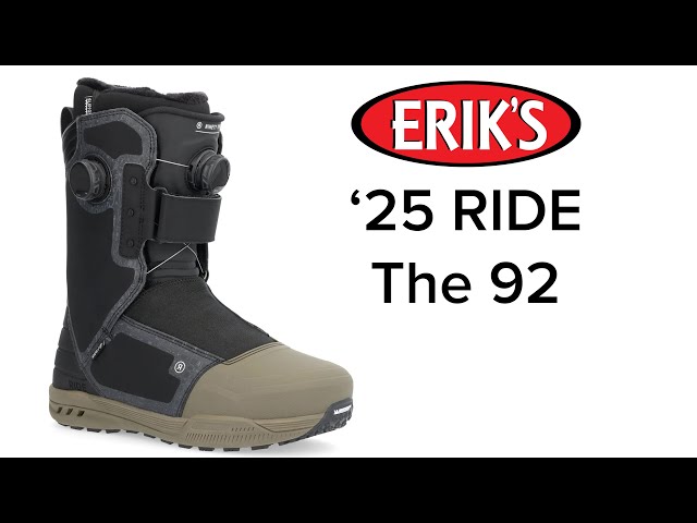 2025 RIDE The '92 Snowboard Boots - YouTube