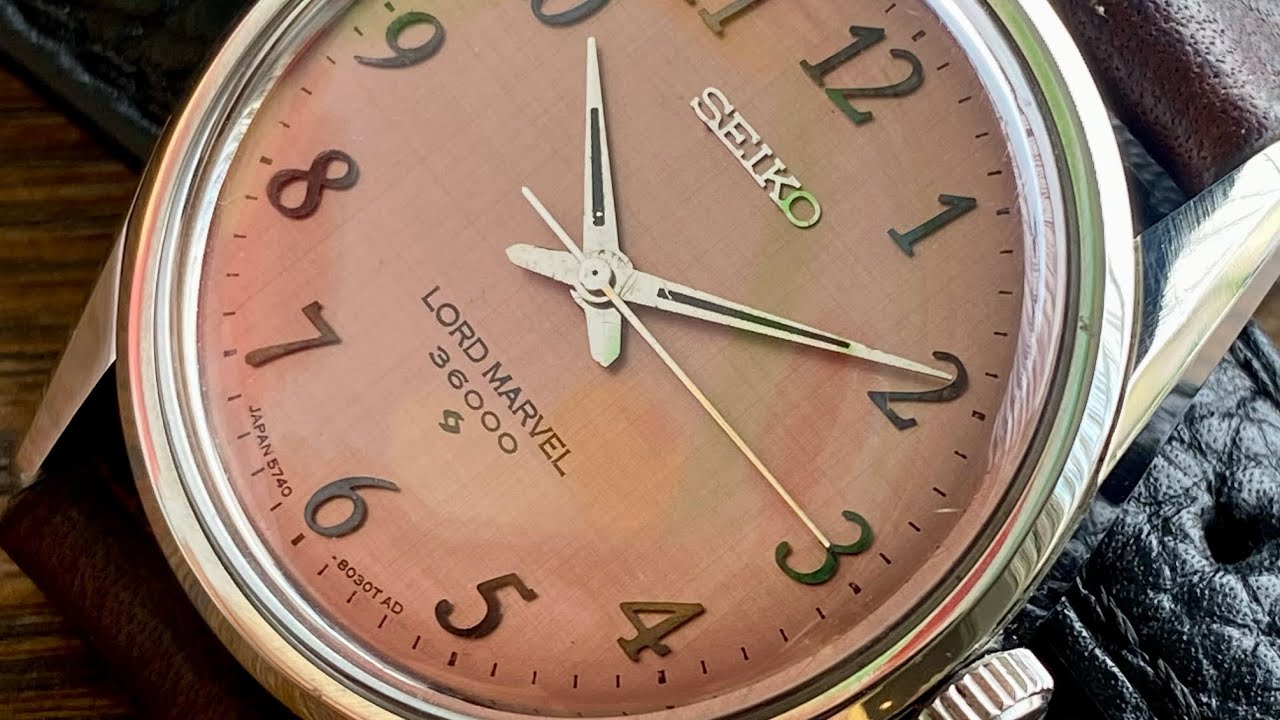 Vintage Serviced November 1969 Seiko Lord Marvel 5740-8000