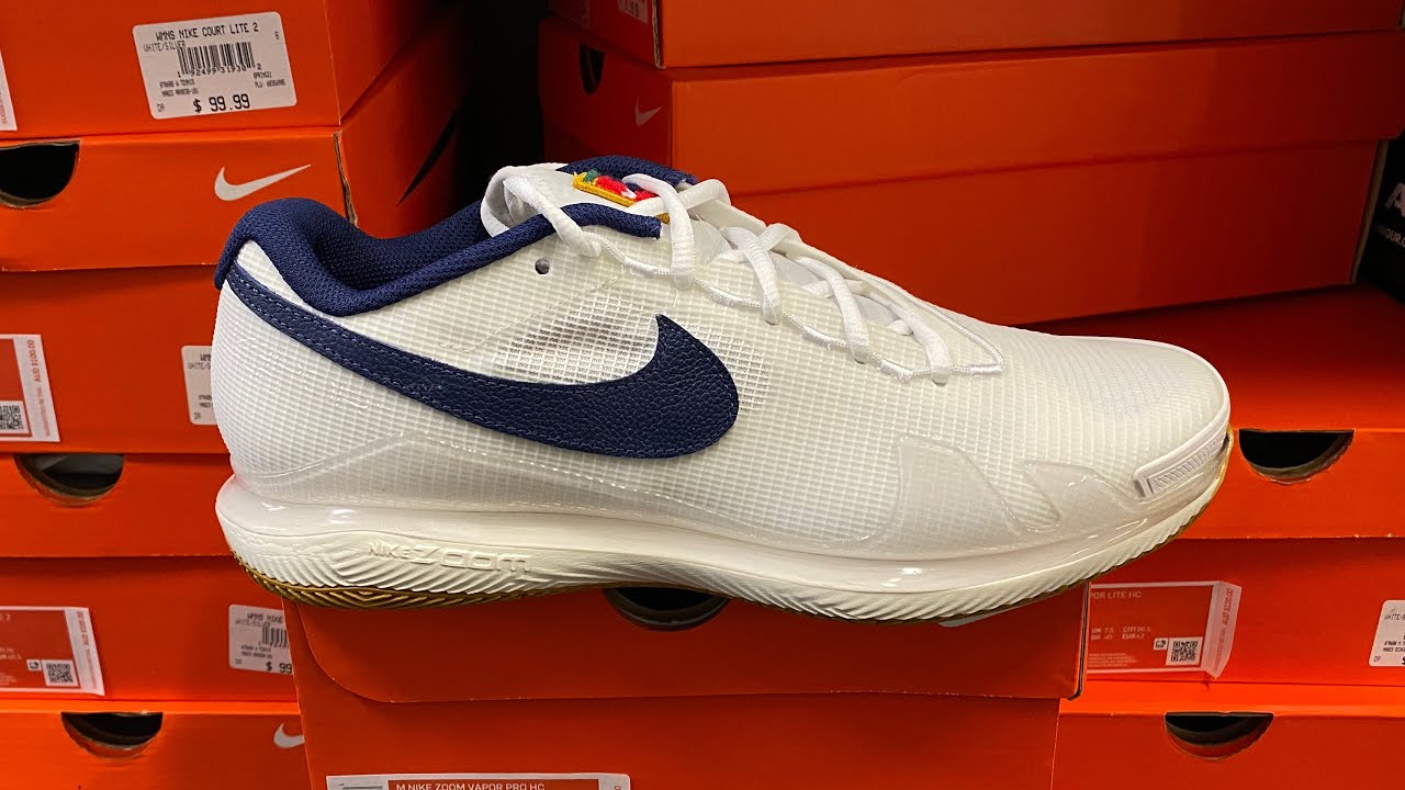 Nike Court Air Zoom Vapor Pro Hardcourt (Summit White/Binary Blue