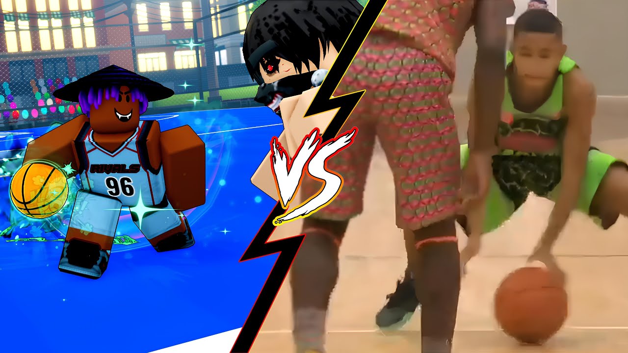Every Basketball Zero Move vs Anime Comparison (NEW CHUCK AND LOCK