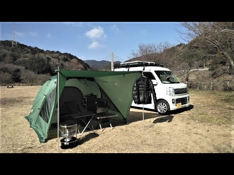 オリーブのユウカズロウテントでソロキャンプ【テントバカ】 - YouTube