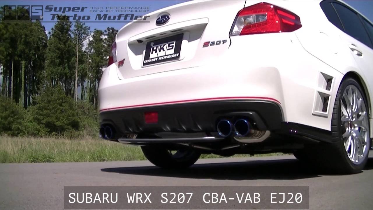Super Turbo Muffler：WRX STI