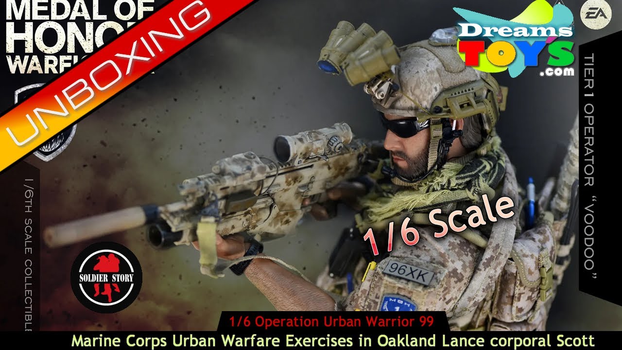 UNBOXING Figura 1/6th scale Medal of Honor Navy Seal Tier One