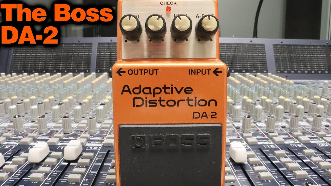 Boss DA-2 ADAPTIVE DISTORTION Pedal - Ahead Of Its Time! - YouTube