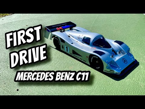 Let's Drive! First Run Footage of the Tamiya Mercedes Benz C11