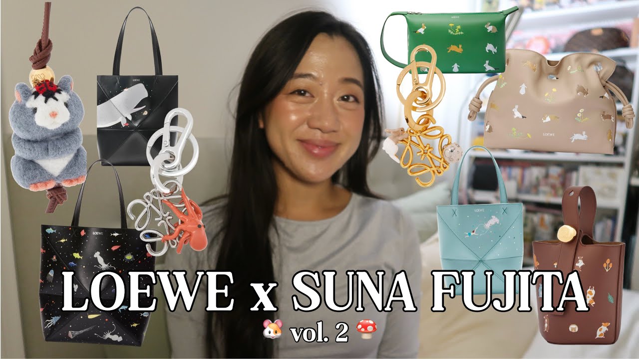 LOEWE X SUNA FUJITA VOL 2. | Rabbits, Whales, & Bag Charms Galore