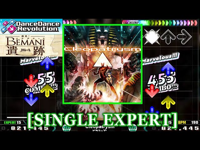 DDR 2014】 Cleopatrysm / ピラミッ℃ [SINGLE EXPERT] 譜面確認+Clap