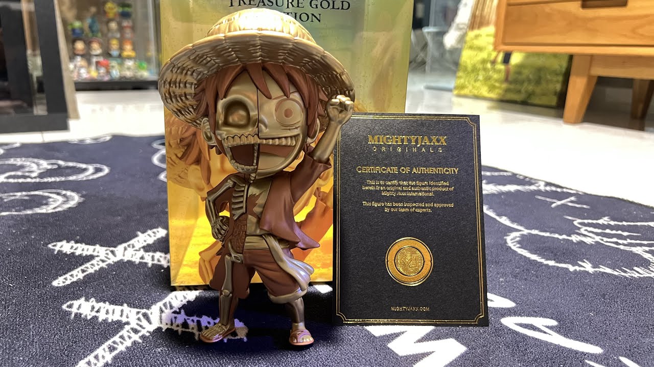 Mighty Jaxx One Piece Luffy Mighty Jaxx ゴールド ルフィ Golden
