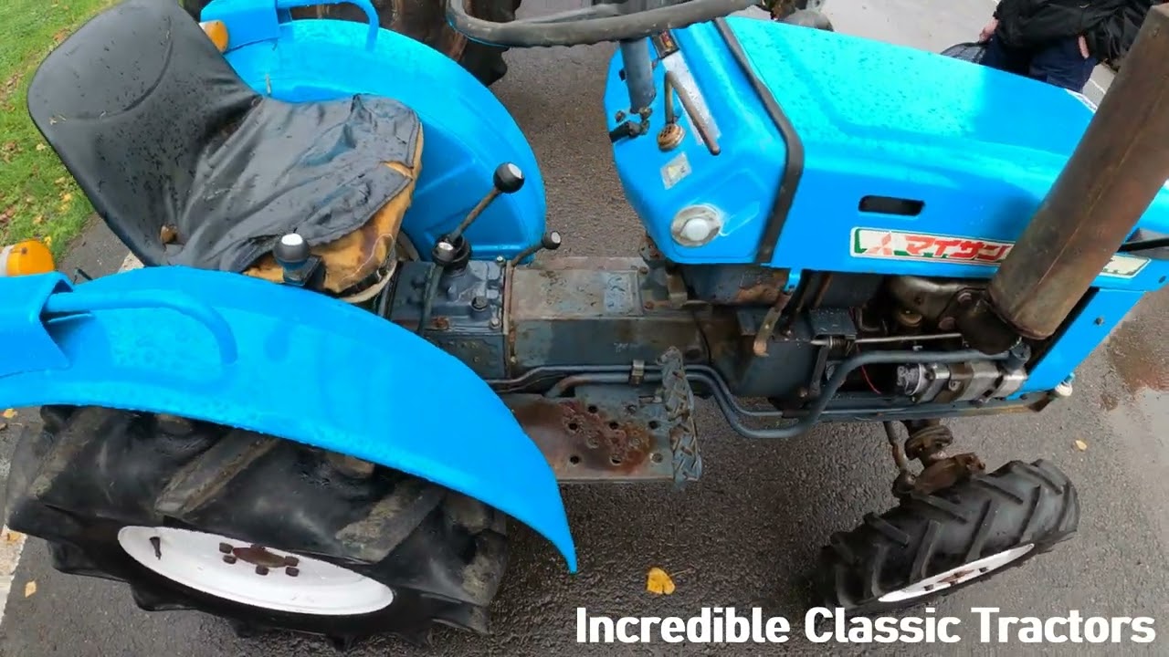 1983 Mitsubishi D1500 VFD 4WD 764cc 2-Cyl Diesel Tractor (15HP