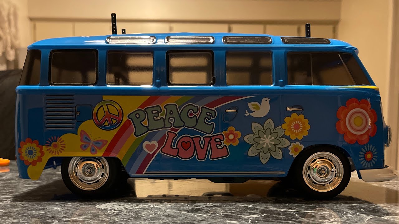 Tamiya type 2 t1 m-05 flower power - YouTube