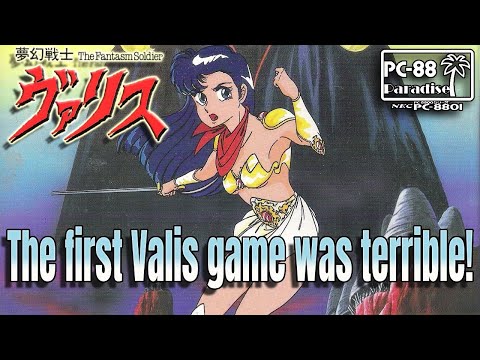 The Very First Valis Game (PC-88 Paradise) compared to the NES