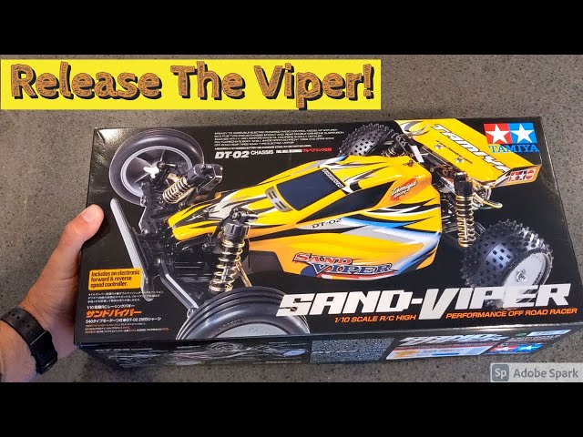 Tamiya Sand Viper Unboxing! (DT-02 Kit# 58374) - YouTube
