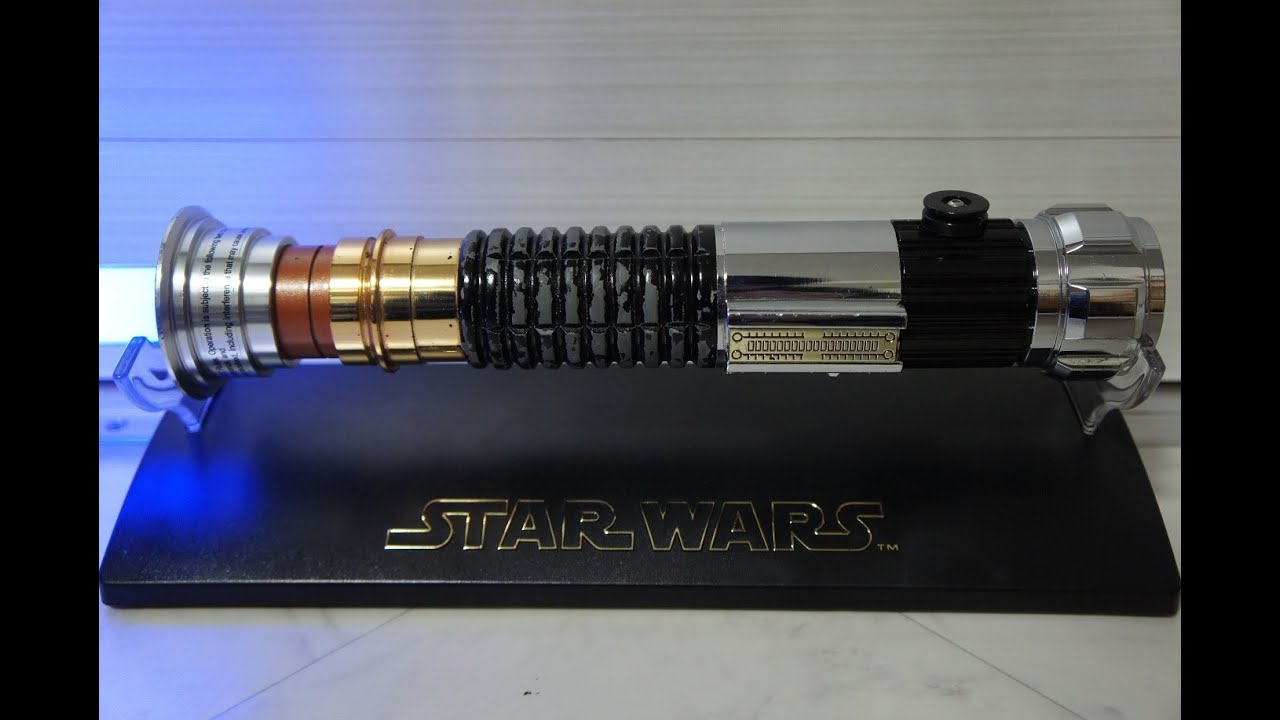 オビ＝ワン・ケノービ フォースFXライトセーバー EP3 Lightsaber - YouTube