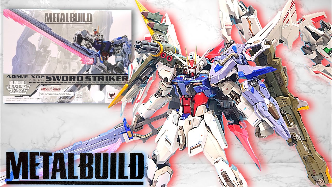 METAL BUILD メタルビルドストライクガンダムストライカー3種セット