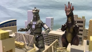 M1号 対決セット メカゴジラ2・チタノザウルス M1号 大怪獣対決セット