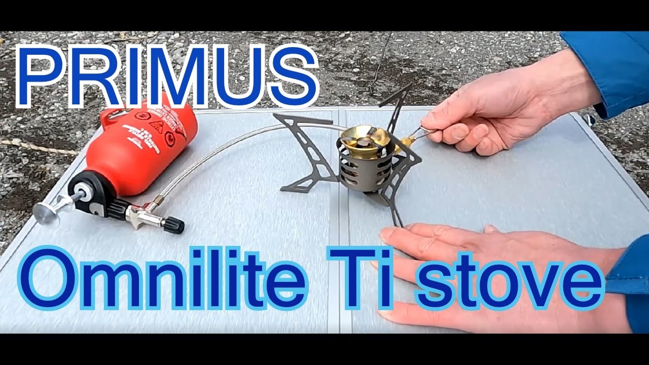 Primus Omnilite Ti 使ってみた！ in 富士山 - YouTube