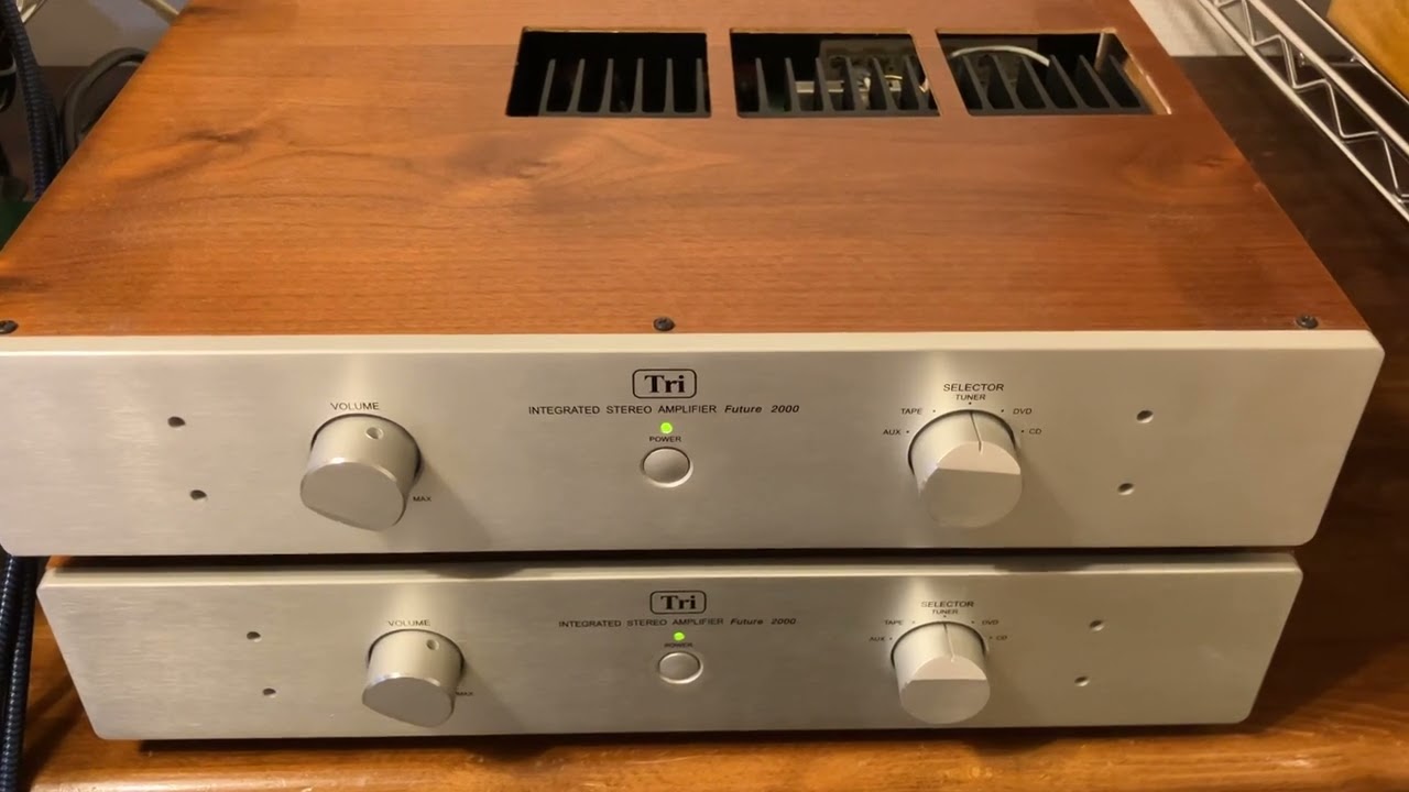 オーディオ試聴動画 TRIODE future 2000 モノラルパワーアンプ仕様