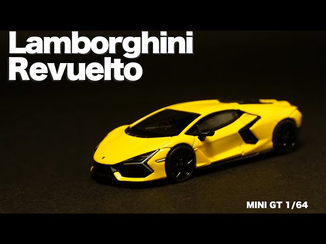 Lamborghini's new car is made into a three-dimensional miniature
