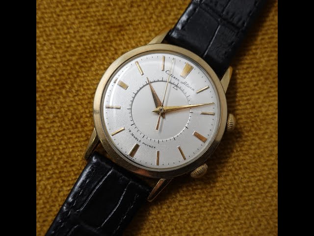 c1961 Citizen Alarm Phynox men's vintage alarm watch - with a very