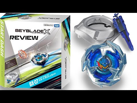 STRING LAUNCHER!!! NEW BEYBLADE X Start Dash Set BX-07 Unboxing