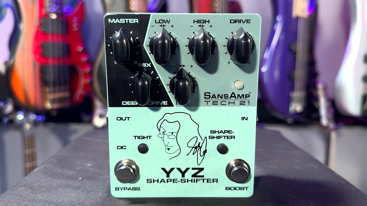 Tech 21 YYZ Shape Shifter: Geddy Lee's Tone in a Box! - YouTube