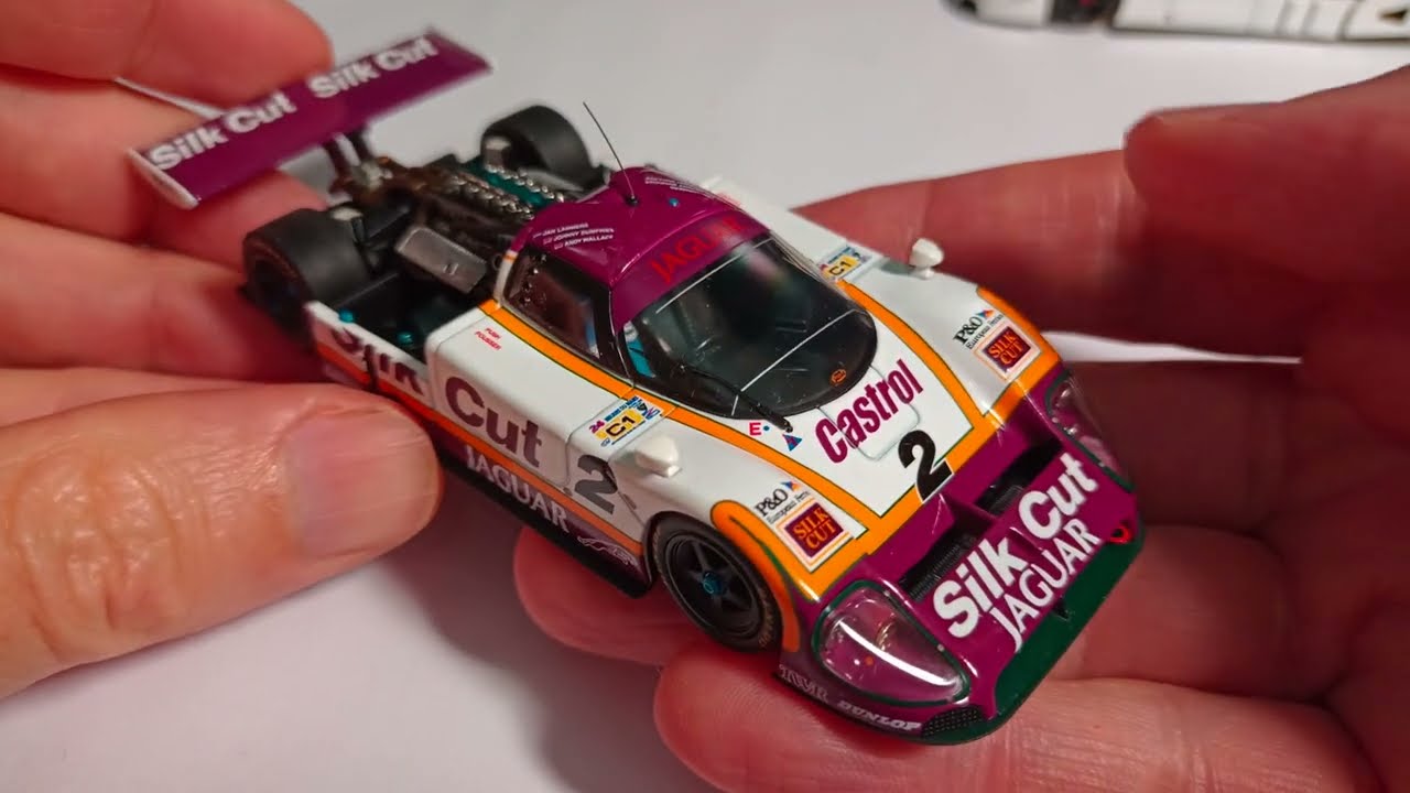 HPI Models Jaguar XJR-9 #88 LM Winner 1/43 Scale Model Car Review