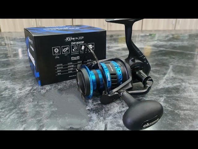 OKUMA AZORES XP 8000P - YouTube