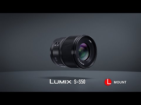 LUMIX S │LUMIX S 50mm F1.8 (S-S50) L-Mount - YouTube