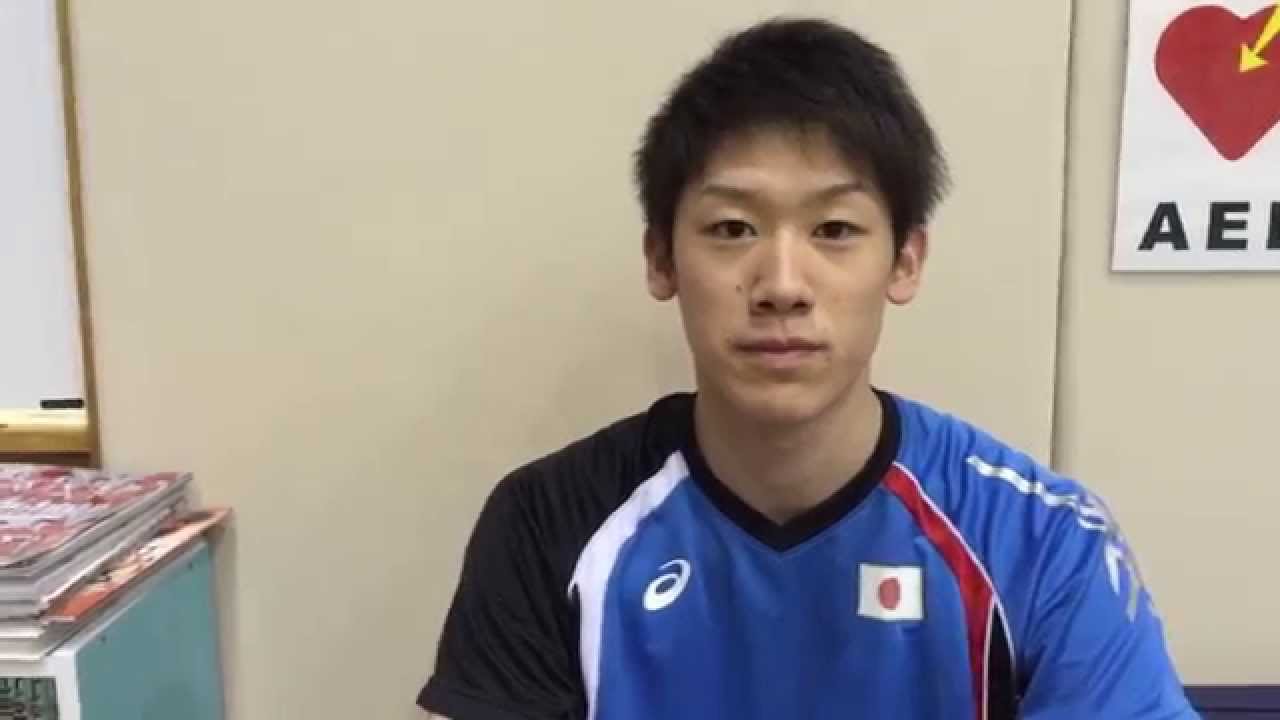龍神NIPPON 石川祐希選手 ワールドカップへ向けたメッセージ 2015/09