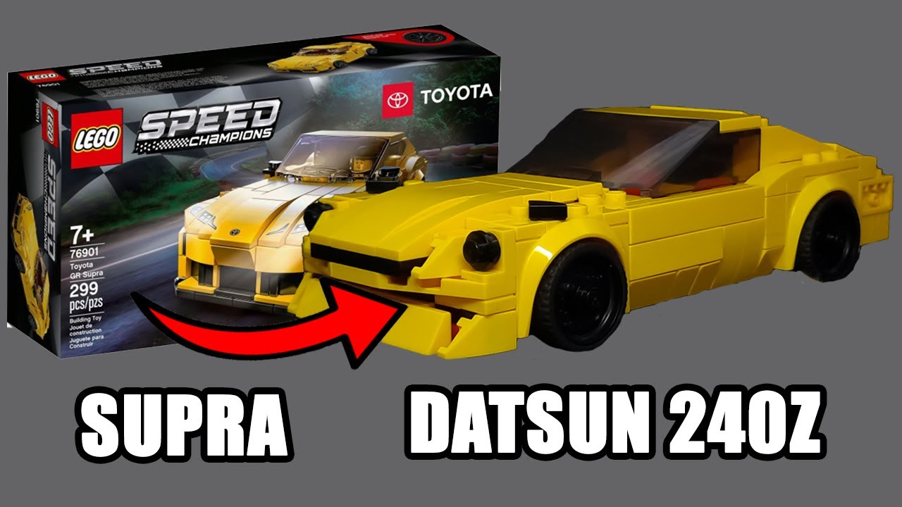 76901 Datsun 240z - Lego Speed Champions Alternative MOC Tutorial
