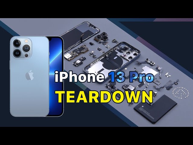 iPhone 13 Pro Teardown - Easier Than iPhone 12 Pro? - YouTube