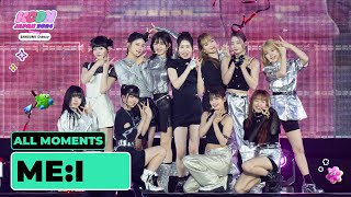 ME:I (미아이) ALL MOMENTS 🎁💚 | KCON JAPAN 2024 - YouTube