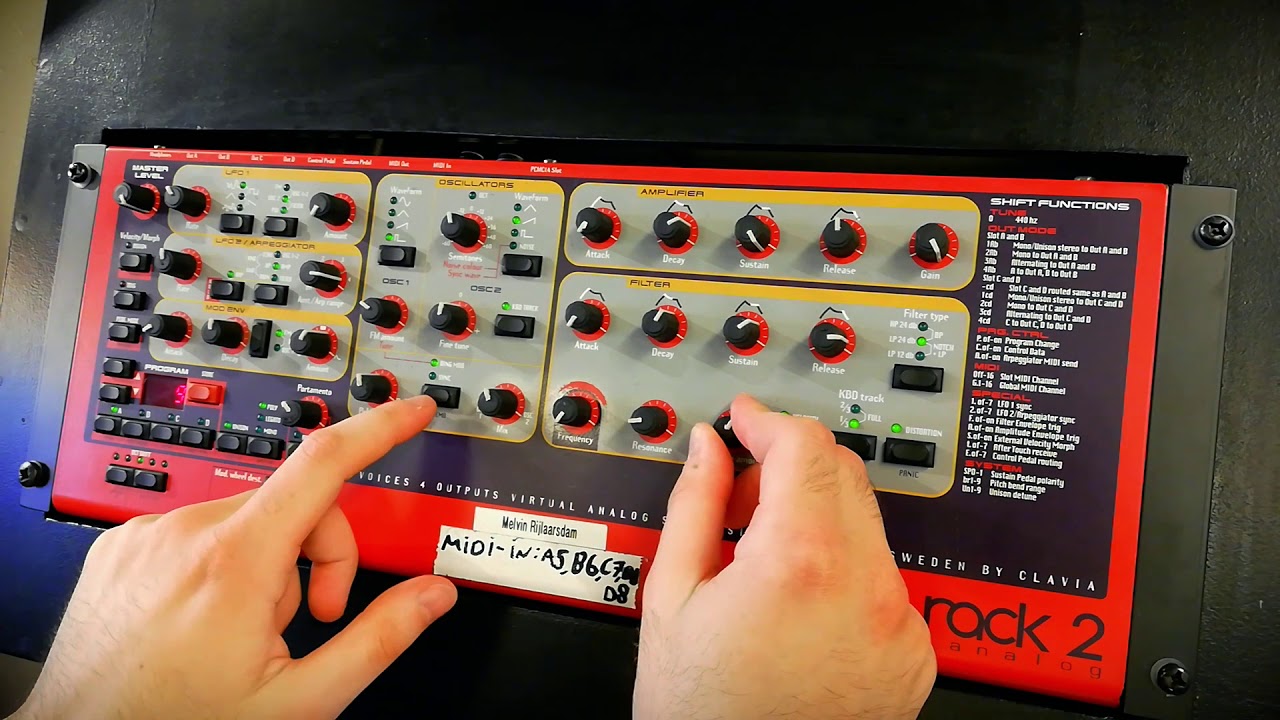 Nord Rack 2 Synth Jam - YouTube