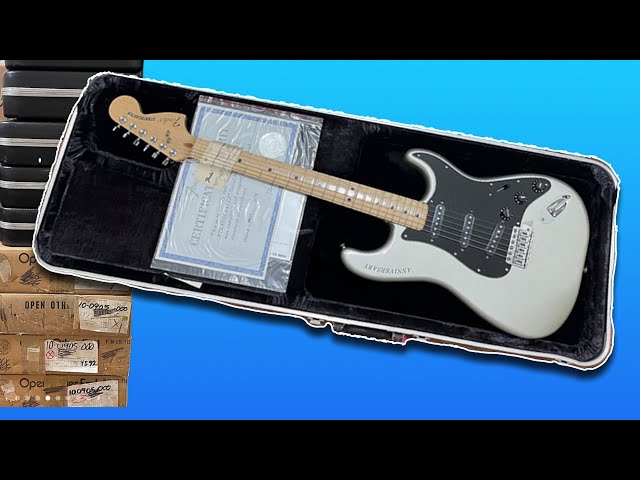 1979 Fender 25th Anniversary Stratocaster Time Capsule guitars