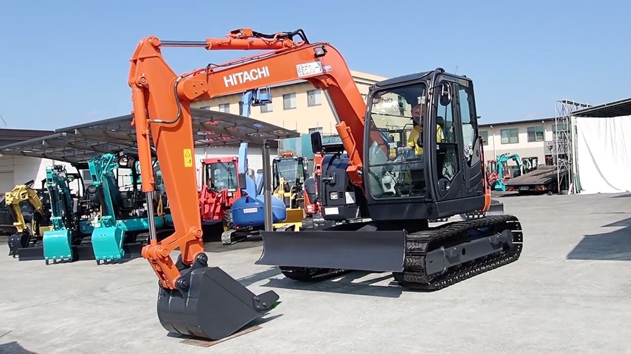 A2596 ZX75US-5B | 中古ミニショベル・ユンボは長野県中古建機販売