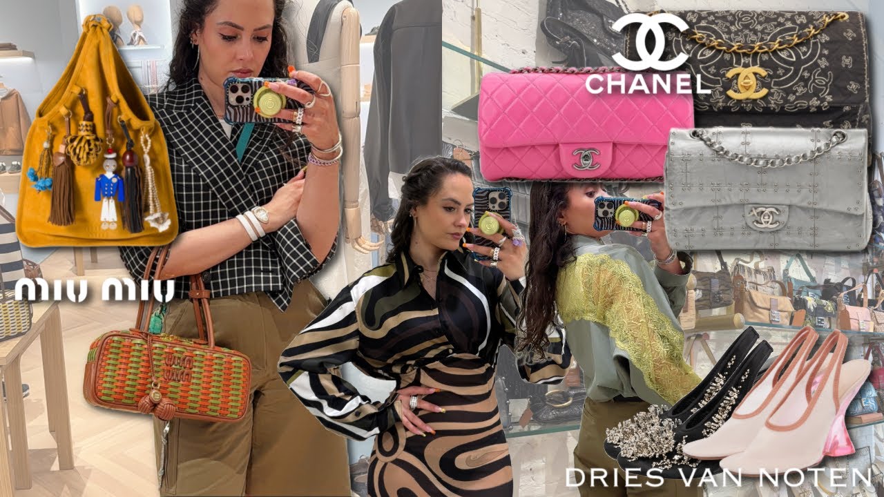 Luxury Shopping Vlog 2025 ft. NEW Miu Miu Bags, RARE Vintage