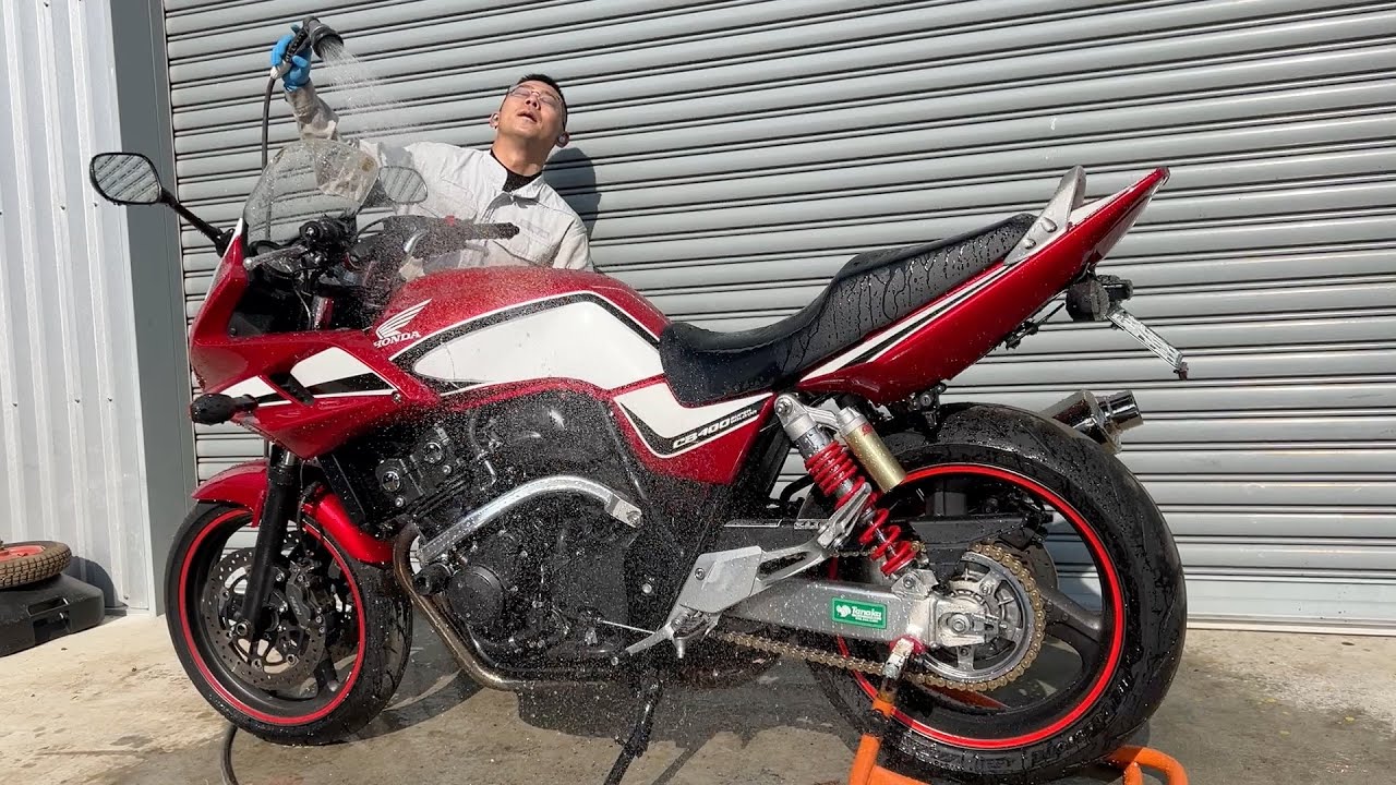 ZX-25R│I made my beloved bike sparkle at the end of the year