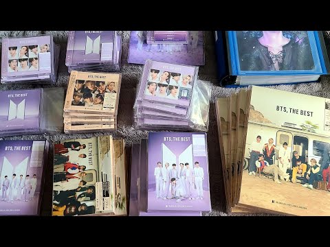 UNBOXING] BTS, THE BEST ALBUMS | All Versions | PCs Sorting - YouTube