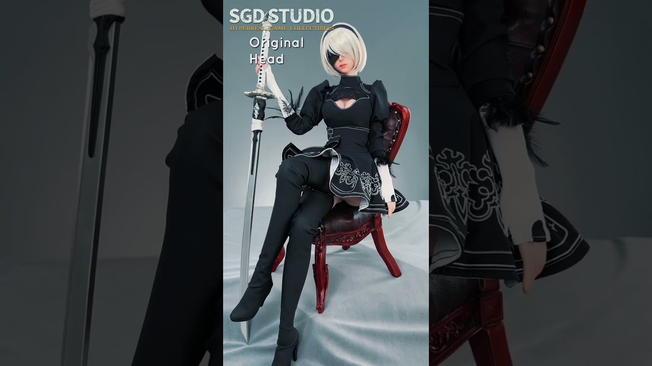 SGD Studio 1/3 バトルガール 002 2B 未開封 可動フィギュア SGD